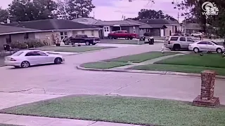 Surveillance shows car lap Kenner home 3 times before fatal shooting