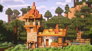 Minecraft: How to Build a Small Medieval Outpost | Easy Survival Tutorial