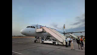 Прибытие нового А320 NEO для Uzbekistan Airways