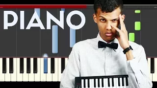 Stromae tous Les Memes piano midi tutorial sheet partitura