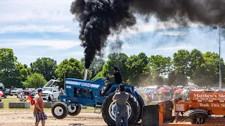 Listowel tractor pull!!! Huge tractor pulls out the end!!!