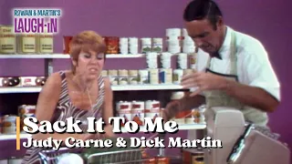 Sack It To Me | Judy Carne and Dick Martin | Rowan & Martin's Laugh-In