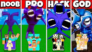 Minecraft Battle: FAMILY DARK SIREN HEAD SCP HOUSE BUILD NOOB vs PRO vs HACKER vs GOD - Animation