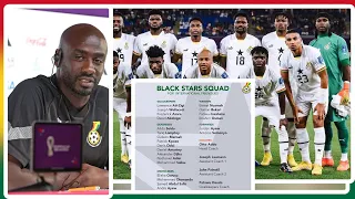 CONFIRMED: BLACK STARS COACH NAMED 26 MAN SQUAD AGAINST MALI 🇲🇱 AND CENTRAL AFRICA REP 🇨🇫