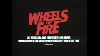 Wheels of Fire (1985) - vhs trailer