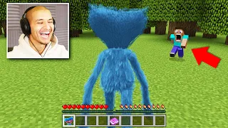 Trolling as HUGGY WUGGY in MINECRAFT... (Poppy Playtime Prank)