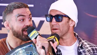 BACK & FORTH MIKE PERRY VS LUKE ROCKHOLD FULL BKFC 41 FINAL PRESS CONFERENCE VIDEO