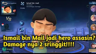 Hero Mail teman upin ipin menjadi assasin di mobile legends