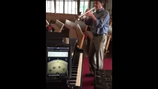 How to play a double high C on trumpet