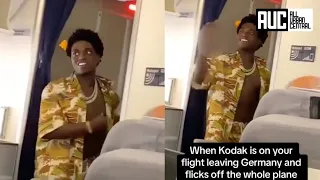 Kodak Black Goes Off On German Airline Give Entire Flight Middle Finger