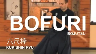 Bojutsu: Bofuri gata 棒振型 Spinning and control of the rokushaku bo staff