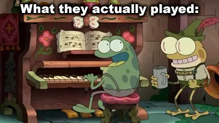 Pianos are Never Animated Correctly... (Amphibia Frog)