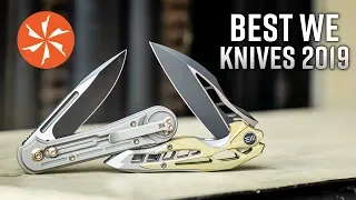 Best WE Knife Co. EDC Folding Knives Available in 2019 at KnifeCenter.com