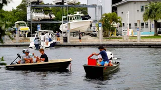 We Lost a Good One Today. Funnel Clouds out on Biscayne Bay ! (Chit Show)