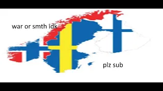 Norway vs Sweden vs Finland | mapping war