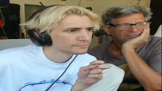 xQc Solves IQ Puzzles With His Dad