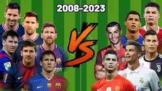 Messi 🆚 Ronaldo💪(2008-2023)