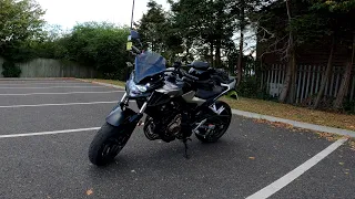 2020 Honda CB500F Walkaround & Warm Start-up (w/ LeoVince exhaust)