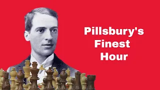 How To Get The Respect Of The Chess World |  Pillsbury vs ELasker: Cambridge Springs 1904