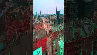 Hamburg, Germany by Drone - 4K Video Ultra HD [HDR]