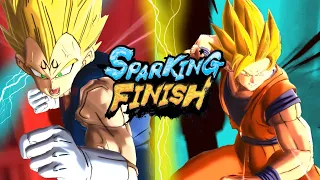 SSJ2 Goku Vs Majin Vegeta Cutscene | Dragon Ball Legends Edit