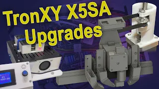 TronXY X5SA Upgrades (Frame, Bed, Linear Rail + Direct Drive, PSU, Electronics)