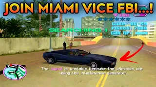 How to join Miami Vice FBI Organization In GTA Vice City? | Secret FBI Organization in GTA VC