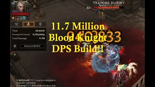 11.7 Million Damage Blood Knight Is Insane!!