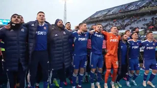 Slavlje nakon pobjede 4:0 protiv Hajduka na Maksimiru 💙