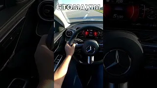 2022 Mercedes Benz C-Class C180 AMG-Line acceleration & sound #acceleration #mercedes #benz