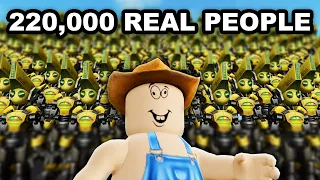 The BIGGEST ROBLOX RAID Ever Recorded