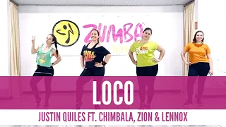 LOCO - Justin Quiles Ft. Chimbala, Zion & Lennox | Zumba 2021 - Coreografia Prof. Patrícia Guilherme