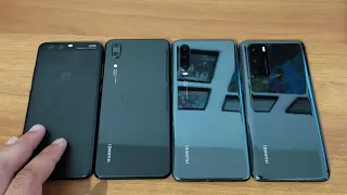 Huawei P10 vs P20 vs P30 vs P40 - camera evolution