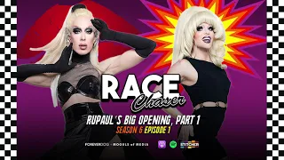 RACE CHASER S6 E1 “RuPaul’s Big Opening, Part 1” (Willam, Alaska)