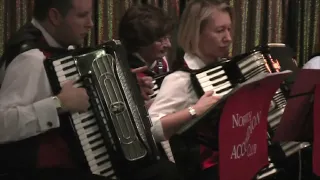 The Norwich accordion band plays a Swingin' safari