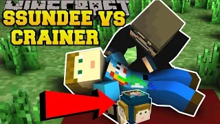 Minecraft: SSUNDEE VS CRAINER CHALLENGE GAMES - Lucky Block Mod - Modded Mini-Game