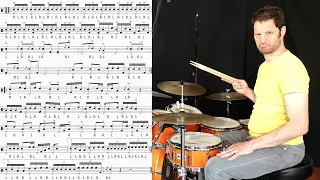 Powerful and Melodic Drum Solo with Bass Drum [Lesson 77]