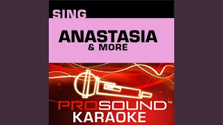 At the Beginning (Karaoke Instrumental Track) (In the Style of Anastasia - Donna Lewis)