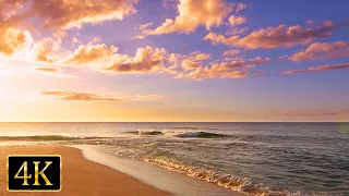 Beautiful Hawaii: Sunset Ambience with Soothing Ocean Sounds for Relaxation and Stress Relief
