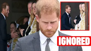 HUMILIATED! Clergies TOTALLY IGNORED Harry & REFUSED His Handshake At St Paul's Cathedral