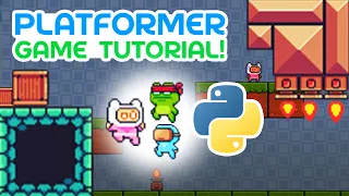 Python Platformer Tutorial | Animations, Sprites, Collisions, Jumping, Gravity...