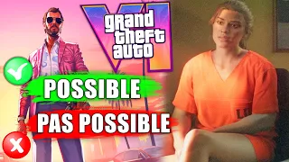 POSSIBLE OU PAS (ARMES LIMITÉES, PRISON, ONLINE 2, DLC HISTOIRE..!?) DANS GTA 6 #2