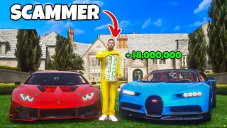 I Became a SCAMMER in GTA 5 RP..