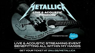 Blackened 2020 (Live Premiere) – Live At The Metallica HQ, San Rafael, CA / November 14th, 2020