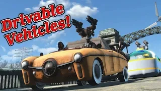 Drivable Vehicles in Fallout 4 (Xbox One/PC)