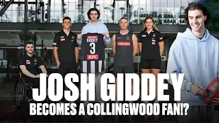 Is Josh Giddey a Collingwood fan? | Ultimate Collingwood Challenge Ft. Daicos, Garbin and more!
