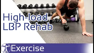 Low Back Strengthening Exercises | Late Phase Rehab