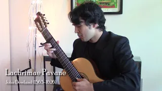 Lachrimae Pavane by John Dowland for 7-String Guitar