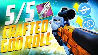 The 5/5 CRAFTED BXR-55 Battler GOD ROLL Is an S-TIER Pulse Rifle... (I Used a Glitch lol)