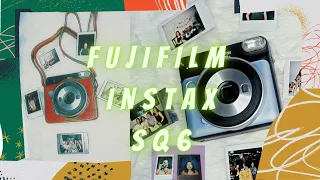 Fujifilm Instax SQ6 in Aqua Blue Unboxing